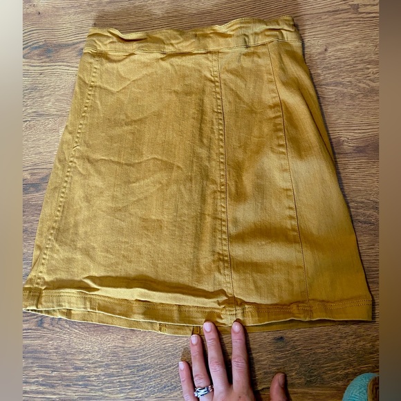 Miami Copper Button Up Skirt- Women’s size Small - Picture 2 of 5